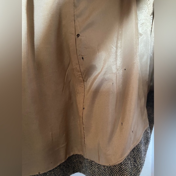 Gorgeous floral jacket! Boho embroidered flowers wool-blend tweed Nygard coat - Picture 11 of 16